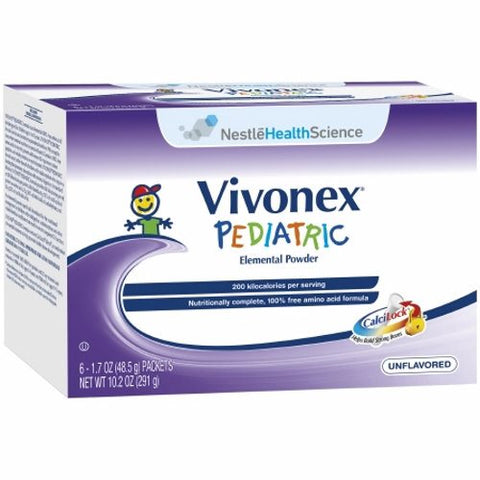 Nestle Healthcare Nutrition, Pediatric Elemental Oral Supplement / Tube Feeding Formula, 1.7 Oz, Box Of 6