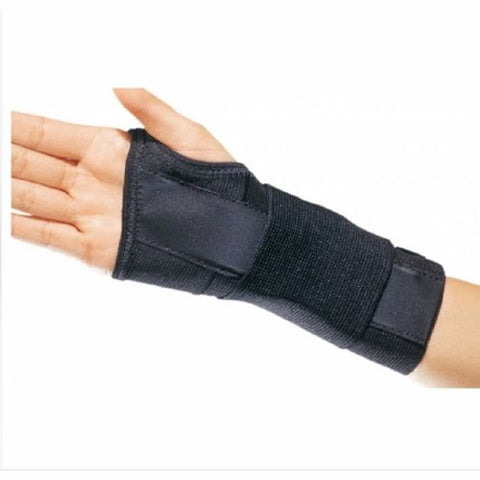 DJO, Wrist Support PROCARE CTS Contoured Cotton / Elastic Right Hand Black Small, Count of 1