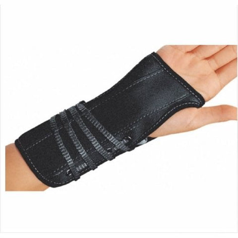 DJO, Wrist Support PROCARE Suede / Flannel Right Hand Black Medium, Count of 1