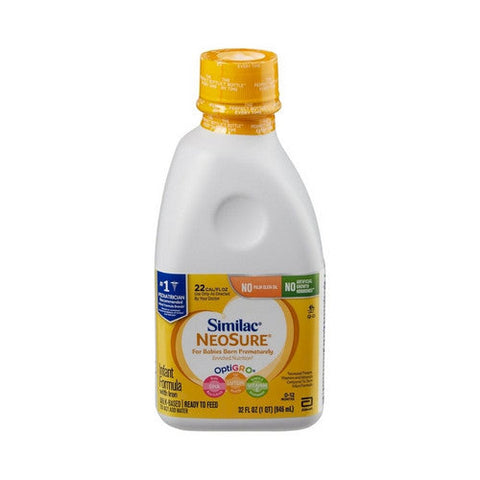Abbott Nutrition, Infant Formula Unflavored Bottle Liquid Iron Premature 57455, 32 Oz