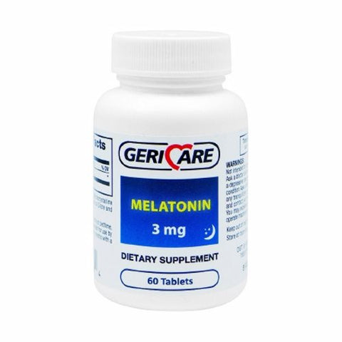 McKesson, Natural Sleep Aid Geri-Care 60 per Bottle Tablet 3 mg Strength, Count of 1