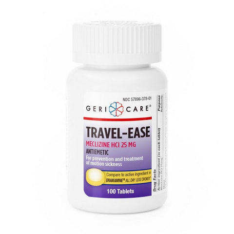McKesson, Nausea Relief Geri-Care 25 mg Strength Tablet 100 per Bottle, 100 Tablets