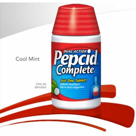 Band-Aid, Antacid Pepcid Complete 800 mg - 165 mg - 10 mg Strength Chewable Tablet 25 per Box, Box Of 1