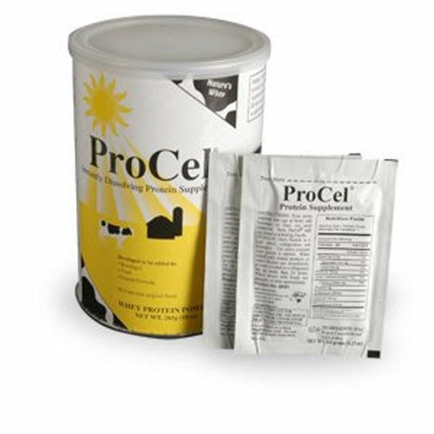 Global Health Products In, Whey Protein Supplement ProCel  Unflavored 10 oz. Can Powder, Count of 6