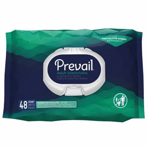 First Quality, Personal Wipe Prevail Soft Pack Aloe / Vitamin E Unscented 48 Count, Pack Of 48