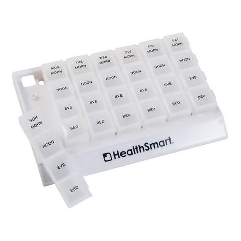 Mabis Healthcare, Pill Organizer HealthSmart Large 7 Day 4 Dose, 1 Each