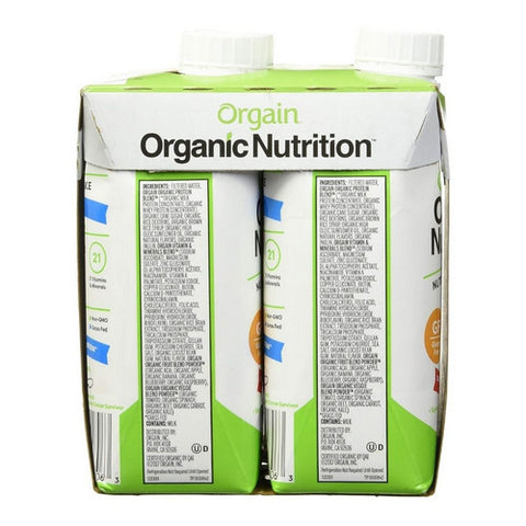 Orgain, Oral Supplement Orgain Organic Nutritional Shake Strawberries and Cream Flavor 11 oz. Container Car, 11 Oz