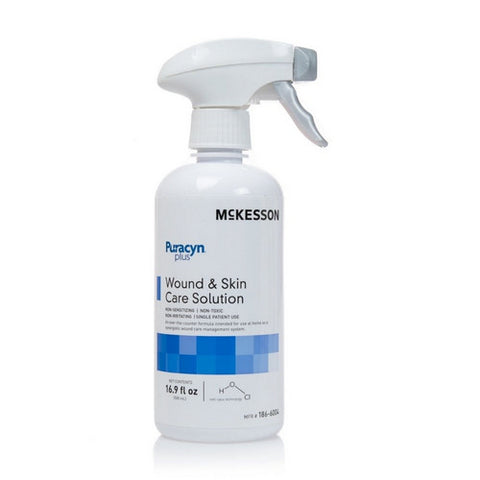 McKesson, Wound Irrigation Solution McKesson Puracyn Plus 16.9 oz. Spray Bottle NonSterile, 16.9 Oz
