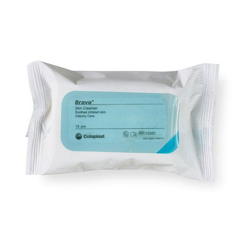 Coloplast, Personal Wipe Brava Soft Pack Provitamin B5 Unscented 15 Count, 1 Pack