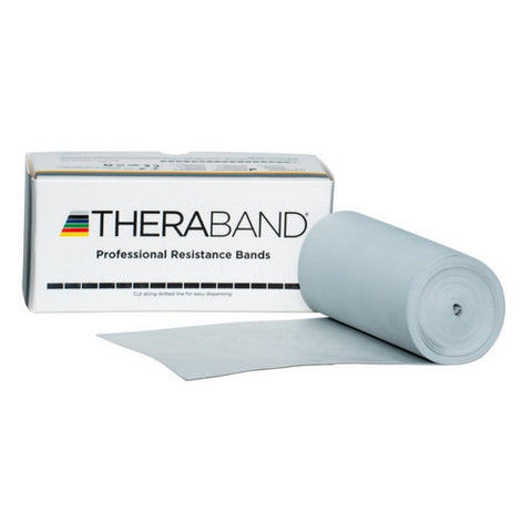 Thera-Band, Exercise Resistance Band Thera-Band Silver 6 Yard 2X-Heavy Resistance, Count of 1