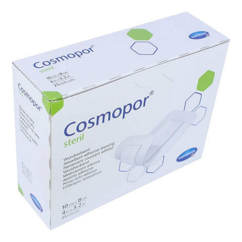 Hartmann Usa Inc, Adhesive Dressing Cosmopor 3-1/8 X 4 Inch NonWoven Rectangle White Sterile, Box Of 25