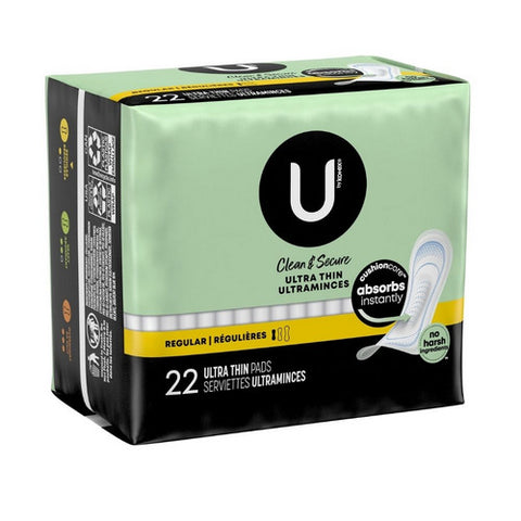 Kimberly Clark, Ultra Thin Maxi Pad Kotex U, Count of 22