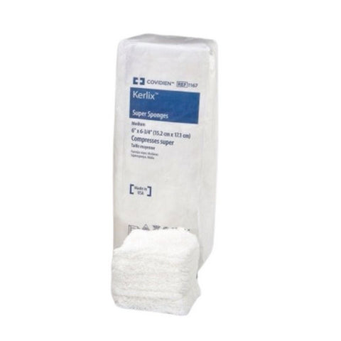 Kerlix, Fluff Dressing Kerlix Gauze 12-Ply 6 X 6-3/4 Inch Rectangle NonSterile, Count of 200