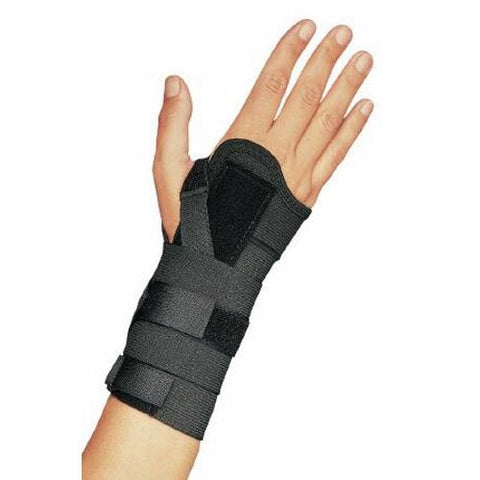 DJO, Wrist Splint PROCARE Elastic Left or Right Hand Black Medium, Count of 1
