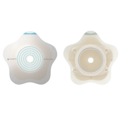 Coloplast, Ostomy Barrier SenSura Mio Convex Flip Pre-Cut, Standard Wear Red Code 1-3/8 Inch Stoma, Box Of 5