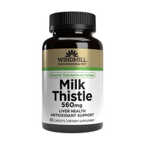 Windmill Health, Milk Thistle, 560mg, 60 Tabs
