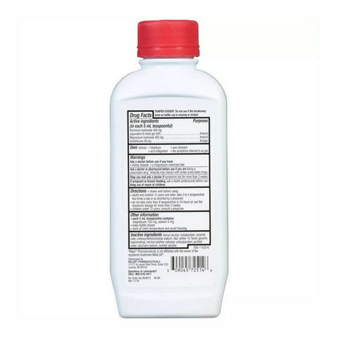 Major Pharmaceuticals, Mintox Maximum Strength Antacid Lemon Crème, Count of 1
