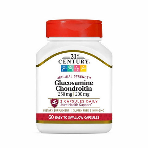 21st Century, Glucosamine Chondriotin, 250 mg/200 mg, 60 Caps