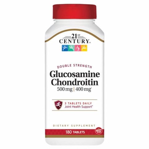 21st Century, Glucosamine Chondriotin, 500 mg/400 mg, 180 Tabs