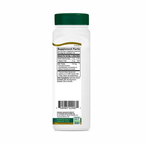 21st Century, Milk Thistle Extract, 200 Caps