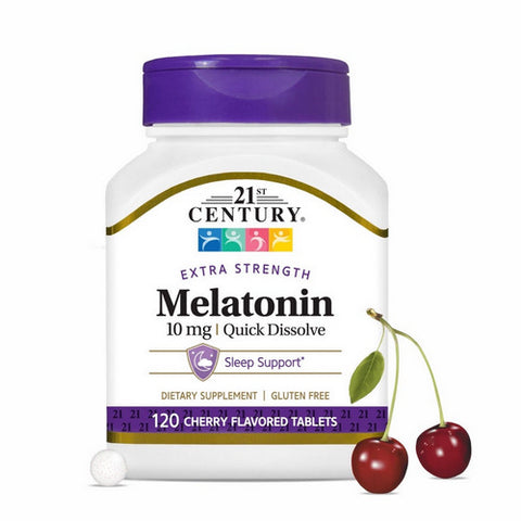 21st Century, MELATONIN 10MG SUBLINGUAL, 10mg, Sublingual 120 Tabs