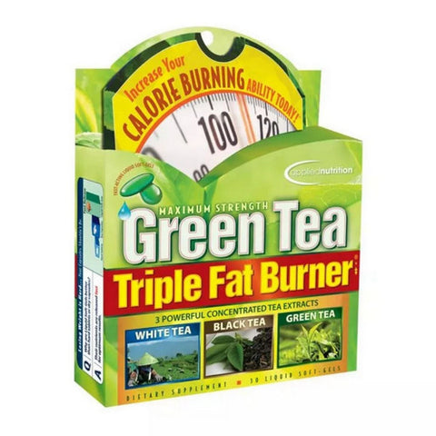Applied Nutrition, Green Tea Triple Fat Burner, 30 Liquid Softgels