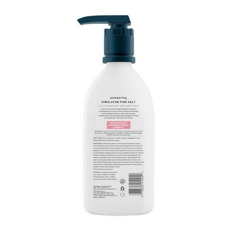 Jason Natural Products, Himalayan Pink Salt Foaming Bath Soak & Body Wash, 30 Oz