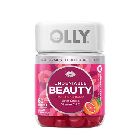 Olly, Undeniable Beauty Gummies Grapefruit Glam, 60 Guumies