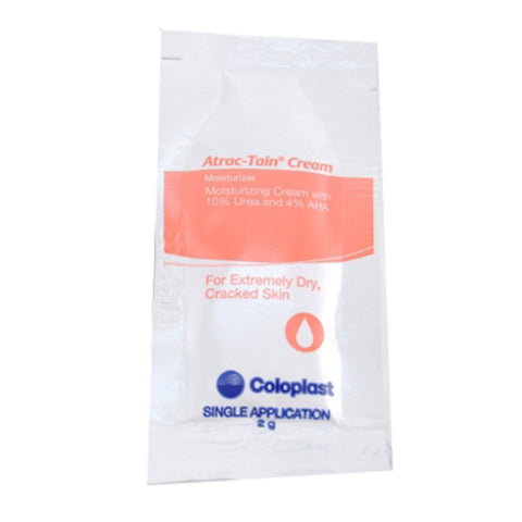 Coloplast, Hand and Body Moisturizer Unscented Cream CHG Compatible 1843, 2 Grams