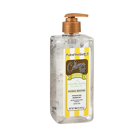Fruit Of The Earth, After Sun Aloe Gel Manuka Honey, 16 Oz