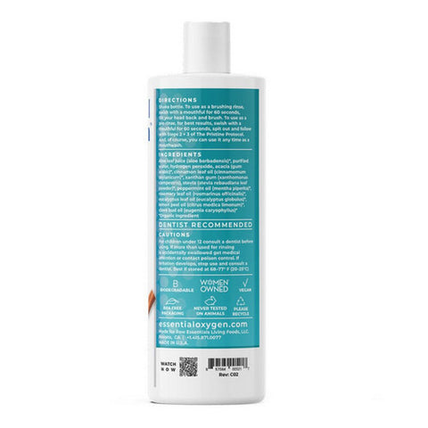 Essential Oxygen, Organic Brushing Rinse, Cinnamint 16 Oz