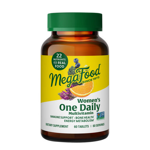 MegaFood, Women’s One Daily Multivitamins, 60 Tabs