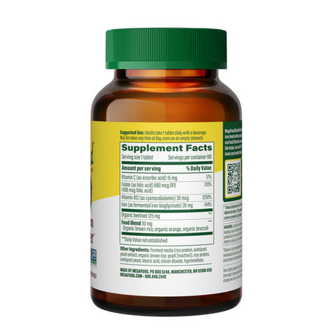 MegaFood, Blood Builder, 180 Tabs