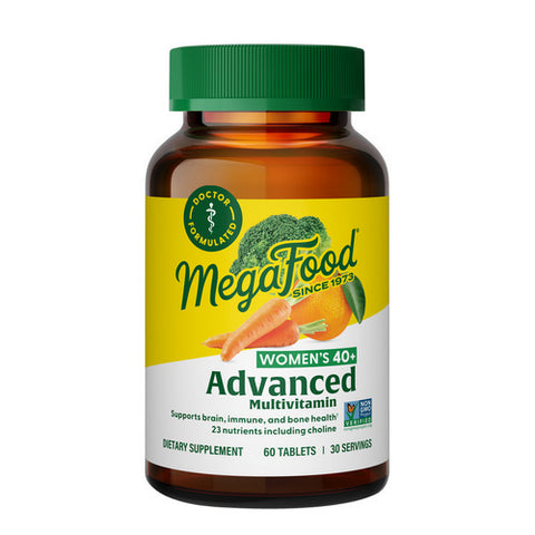 MegaFood, Women's 40+ Advanced Multivitamin, 60 Tabs