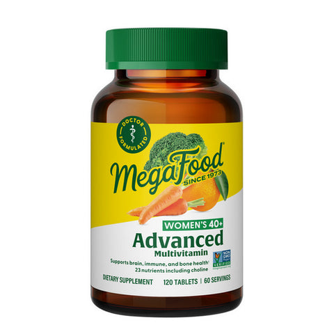 MegaFood, Women's 40+ Advanced Multivitamin, 120 Tabs