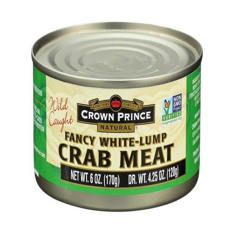 Crown Prince, Crab Meat White Lump, 6 Oz