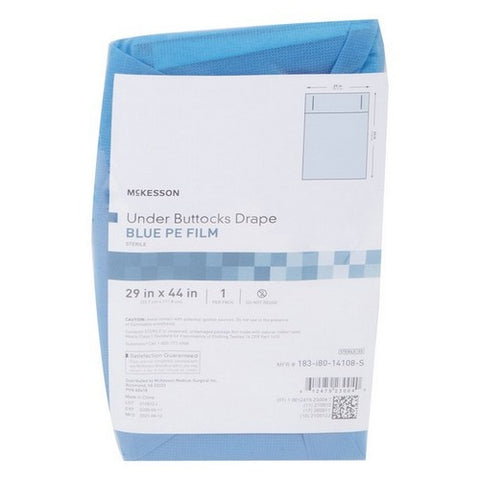 McKesson, Obstetrics Gynecology Drape Under Buttocks Drape 32 W X 50 L Inch 183-I80-14111-S, Case Of 25