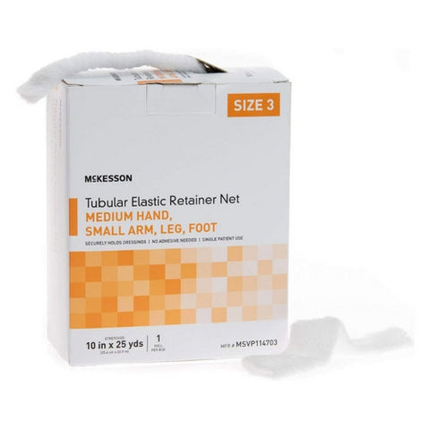 McKesson, Tubular Bandage Medium Hand - Small Arm - Leg - Foot, Box Of 1