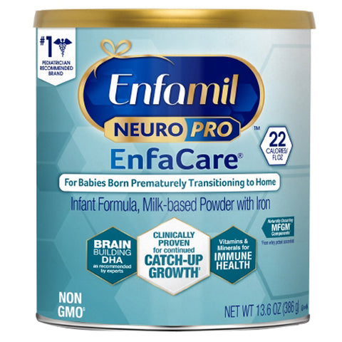 Mead Johnson, Infant Formula Unflavored Canister Powder Iron 472505, Count of 6