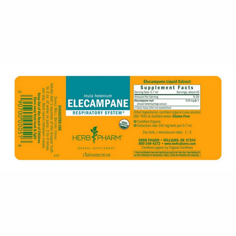 Herb Pharm, Elecampane Extract, 1 Oz