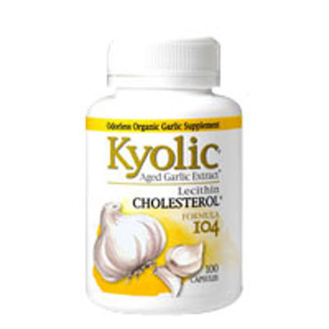 Kyolic, A.G.E. with Lecithin Formula 104, WITH LECITHN, 200 CAP