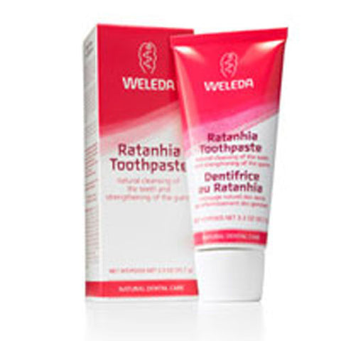 Weleda, Ratanhia Toothpaste, w/Myrrh 2.5 FLOz
