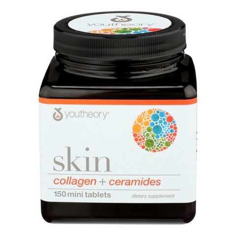 Youtheory, Skin Collagen+Ceramides, 150 Tabs