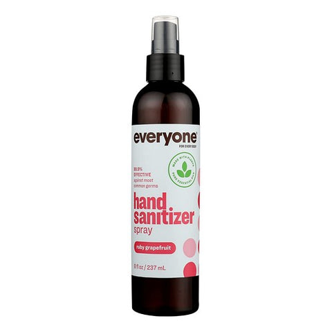 EO Products, Everyone Hand Sanitizer Spray Ruby Grapefruit, 8 Oz