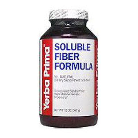 Yerba Prima, Soluble Fiber Formula, 12 Oz Powder