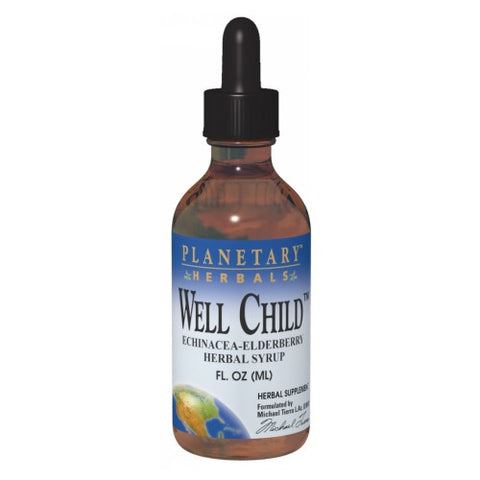 Planetary Herbals, Well Child Echinacea-Elderberry Syrup, 8 Fl Oz