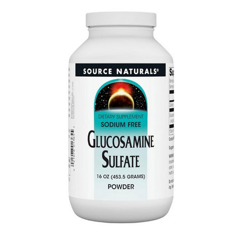 Source Naturals, Glucosamine Sulfate, Powder 16 Oz