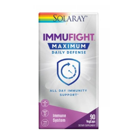 Solaray, Immufight Maximum Daily Defense, 90 Veg Caps