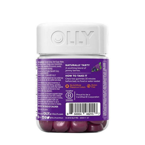 Olly, Immunity Sleep, Elderberry 36 Gummies