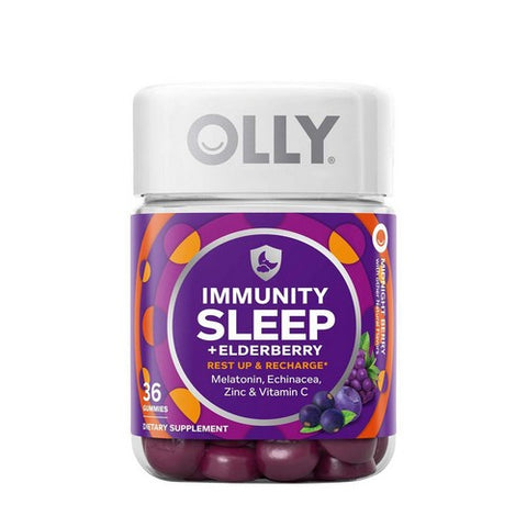 Olly, Immunity Sleep, Elderberry 36 Gummies